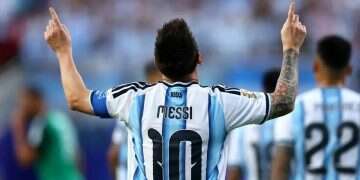 Lionel Messi. Photo: Reuters. Messi makes World Cup history with landmark hat trick