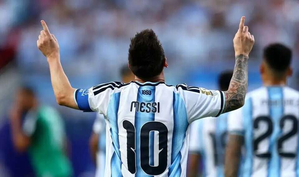 Lionel Messi. Photo: Reuters. Messi makes World Cup history with landmark hat trick