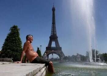 France sweats through hottest night since 1945