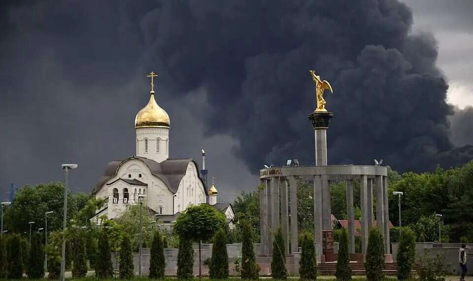 Ukraine's drone war hits Russia as refineries burn, Crimea panics