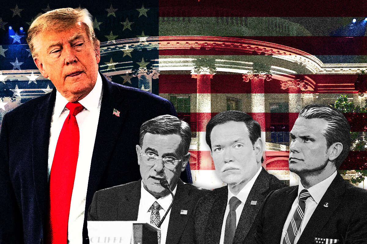 Trump, Rubio, Hegseth and Ratcliffe
