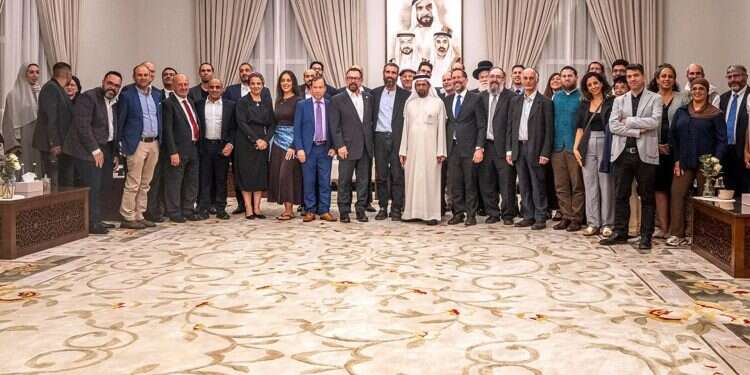 A different kind of solution to the conflict. Conference participants. Photo: David Peretz The place where Jews and Arabs really do refuse to be enemies