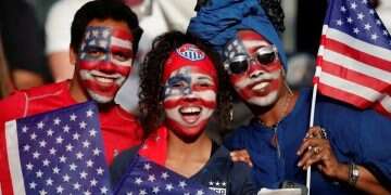 America hosts the party but its fans aren't feeling the fever