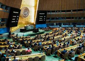 Members of the United Nations General Assembly vote on the Question of Palestine and the Implementation of the Two-State Solution, at the UN headquarters in New York City, US, September 12, 2025 How the UN turned a sexual violence blacklist into a political weapon against Israel