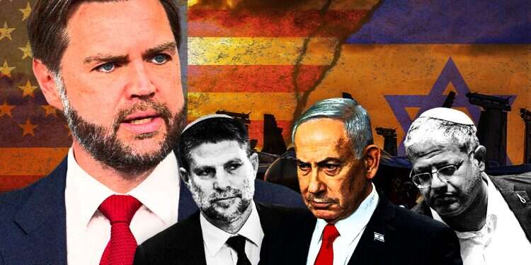 Shift in the US position gives Vance a personal advantage. Photo: Reuters, Oren Ben Hakoon, Yonatan Sindel/Flash90 Sharp shift in US position gives Vance a personal advantage