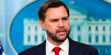US Vice President JD Vance. Photo: Reuters Sharp shift in US position gives Vance a personal advantage