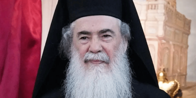 Jerusalem's Greek Orthodox Patriarch to honor Trump with ancient order at White House