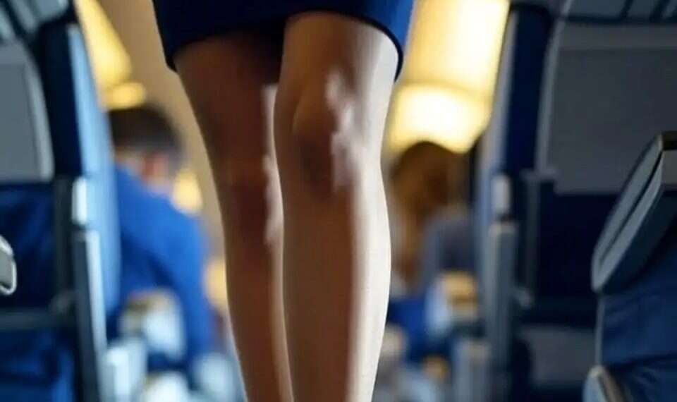 Flight attendant announces: 'To the cute passenger in seat 17D, I have something for you'