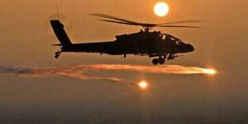 US attack helicopter crashes in Strait of Hormuz