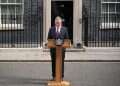 UK Prime Minister Starmer announces resignation
