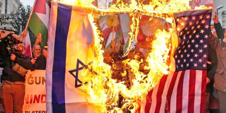 A demonstration in Turkey against Israel and the US. Photo: AP Turkey's rising regional ambitions put Israel on alert