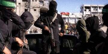 Hamas terrorists in Gaza. Photo: AP Israel welcomes Hamas' concession, warns of traps ahead