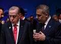 Hakan Fidan with Erdogan