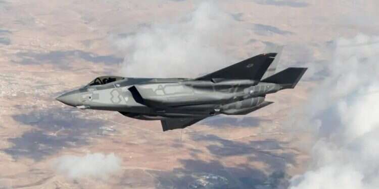 An Israeli Air Force F-35 fighter jet. File photo: IDF Spokesperson’s Unit Israel eyes new targets, more aggressive strikes in next Iran campaign
