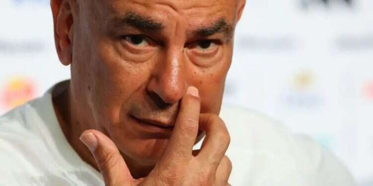 Egypt coach Hossam Hassan. Photo: AFP Egypt in uproar after dramatic elimination