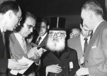 Rabbi Isaac Halevi Herzog during a visit to the US From Truman to Bush: how Israel's chief rabbis quietly shaped US-Israel diplomacy