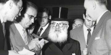 Rabbi Isaac Halevi Herzog during a visit to the US From Truman to Bush: how Israel's chief rabbis quietly shaped US-Israel diplomacy