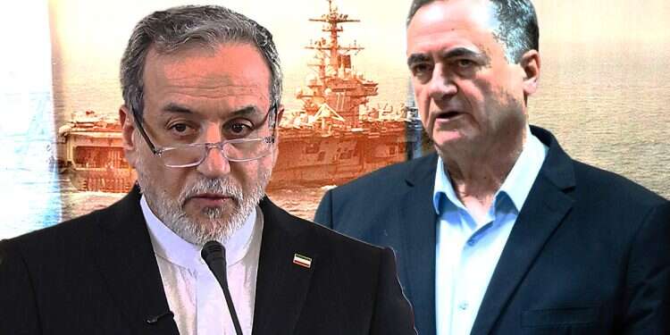 Israel Katz and Abbas Araqchi. Photo: AP, Oren Ben Hakoon Araqchi responds to Katz: 'US committed to muzzle its pets'