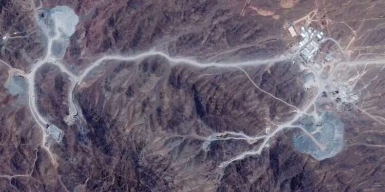 What is Irans secretive Pickaxe Mountain nuclear site