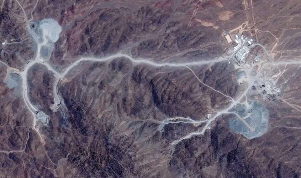 Pickaxe Mountain. Photo Reuters What is Iran's secretive Pickaxe Mountain nuclear site?