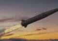 Rendering of a Ukrainian FP-9 missile