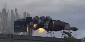 Russian anti-drone drill spirals out of control in near-fatal machine gun mishap
