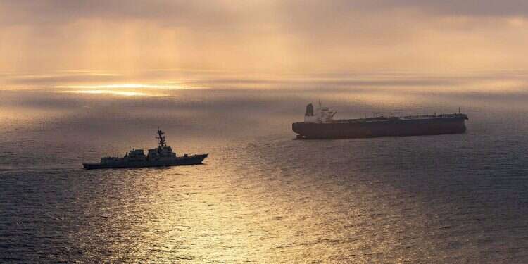 Strait of Hormuz. Photo: AFP US reinstates Iran oil sanctions after tanker attacks in Strait of Hormuz