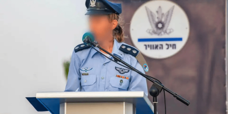 Col. G., the first female aircrew member in IDF history to wear the rank of brigadier general Groundbreaking IAF promotion sends history-making female pilot to DC