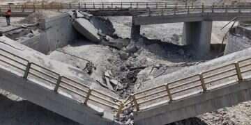 The bridges destroyed on routes leading to Bandar Abbas US shifts course, strikes strategic bridges leading to Bandar Abbas