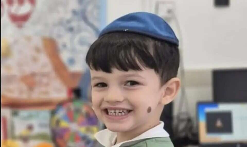 Missing 4-year-old Yuval Kogan. Photo: Israel Police Spokesperson’s Unit Police step up search for missing 4-year-old Yuval Kogan