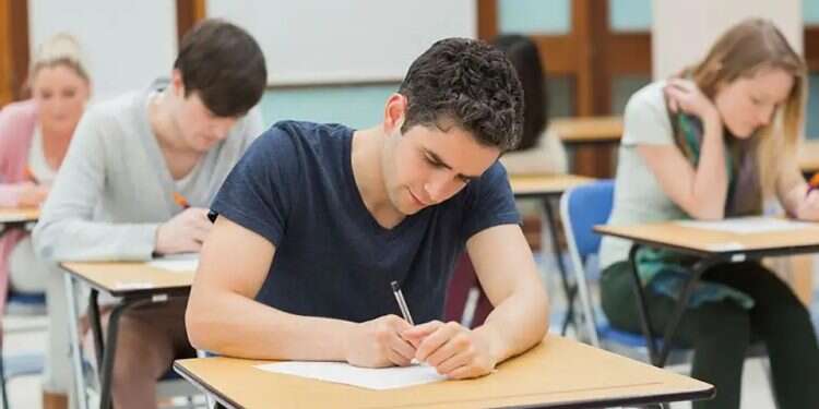 Exam, archive. Photo: Getty Images/Wavebreak Media Irish students given exam accusing Israel of 'Genocide' in Gaza