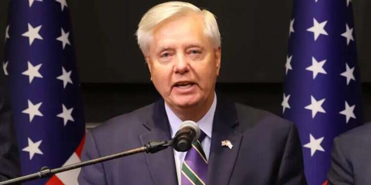 Republican Sen. Lindsey Graham. Photo: Koko Sen. Lindsey Graham to Israel Hayom: 'You are fighting the war of all humanity'