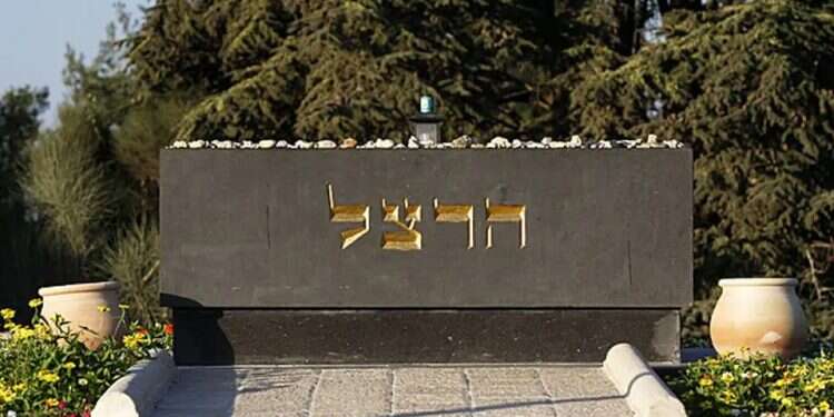 Theodor Herzl’s grave in Jerusalem. Photo: Lior Mizrahi Herzl's grandparents remains to be brought to Israel, buried beside him in Jerusalem