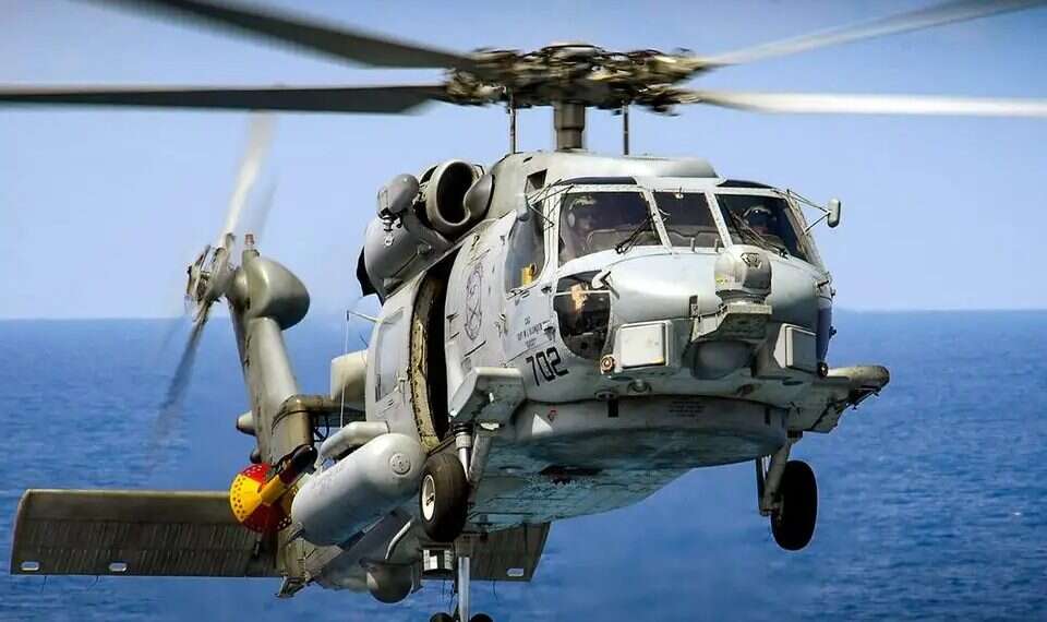 A Sikorsky SH-60 Seahawk helicopter. Photo: US Navy/Wikimedia Commons IDF reopens maritime helicopter squadron with new Seahawk fleet