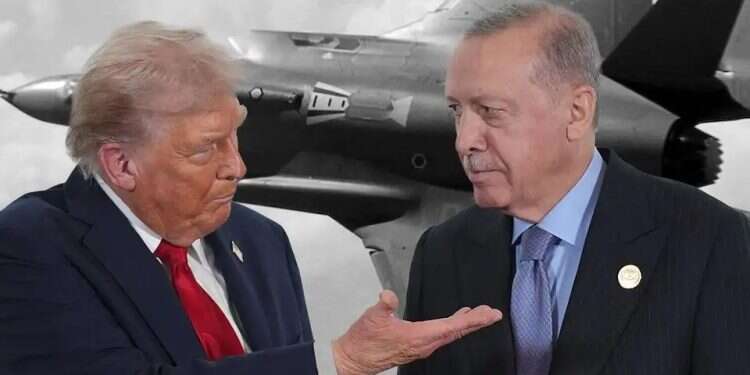 Trump and Erdogan. Photo: AFP Trump expected to announce Turkey's return to F-35 program