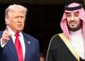 Crown Prince Mohammed bin Salman and Donald Trump. Photo: Reuters Trump: Saudi nuclear deal contingent on joining Abraham Accords