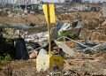 The Yellow Line in the Gaza Strip. Photo: AFP IDF report details daily Hamas violations of Trump's Gaza Plan