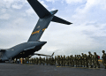 Burundian army soldiers en route to a peacekeeping mission in the Central African Republic African nations eye Gaza stabilization force as Uganda, Burundi send envoys to Israel