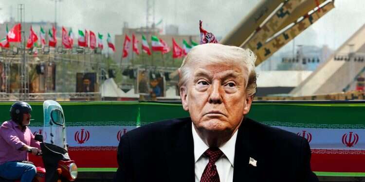Trump’s Iran dilemma. Photo: EPA, AP Trump’s Iran dilemma