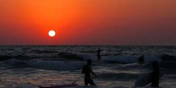 The light across the sea