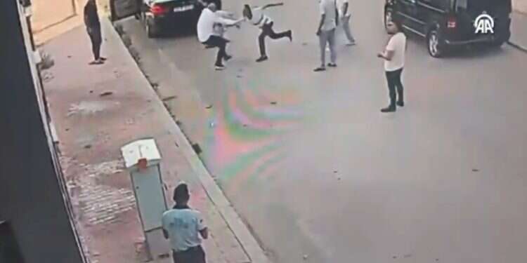 Video shows Turkish lawmaker stabbed in hometown attack