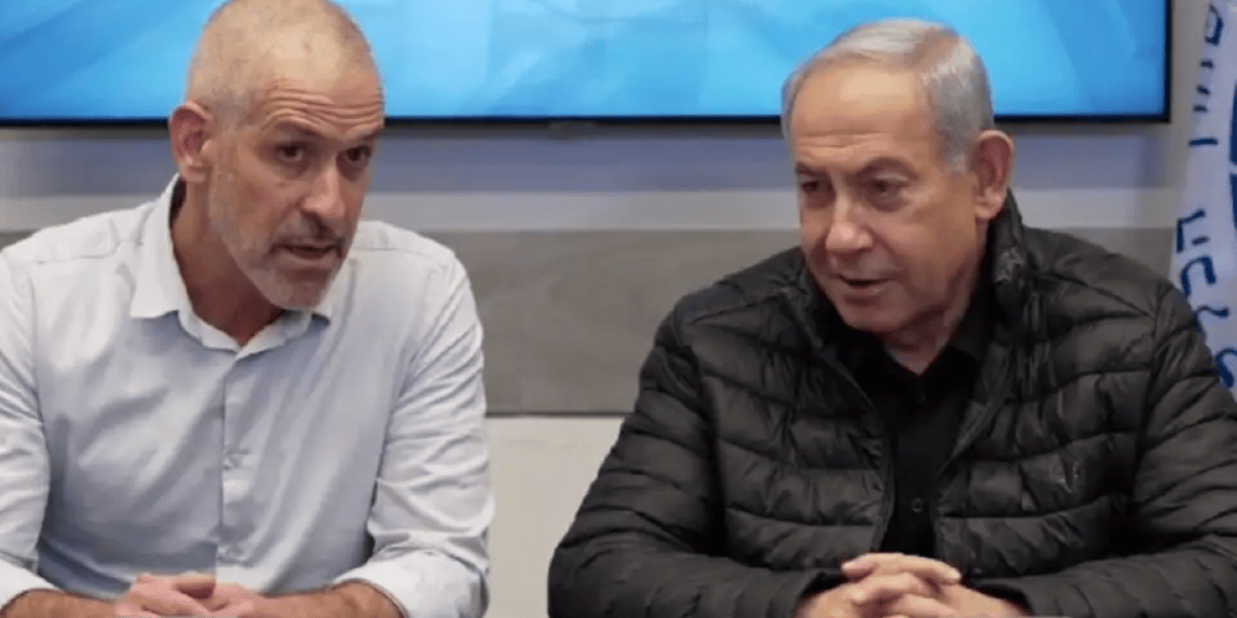 Former Shin Bet Chief Ronen Bar (L) and Israeli Prime Minister Benjamin Netanyahu (R) The secret Hamas channel Israel never severed, even at war