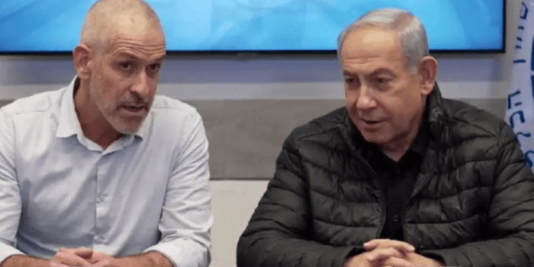 Former Shin Bet Chief Ronen Bar (L) and Israeli Prime Minister Benjamin Netanyahu (R) The secret Hamas channel Israel never severed, even at war