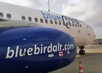 Blue Bird Airways. Photo: Courtesy Blue Bird Airways adds fourth weekly Tel Aviv-Amsterdam flight
