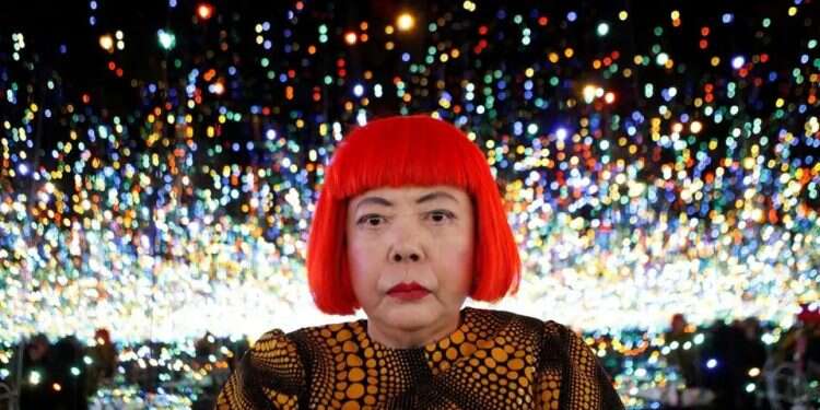 Yayoi Kusama. Photo: Reuters Yayoi Kusama