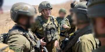 IDF chief tours southern Syria, warns hostile forces