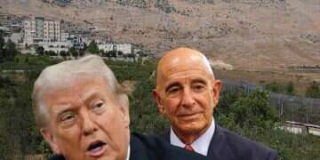 Is Tom Barrack's job on the line because of Golan Heights comments?