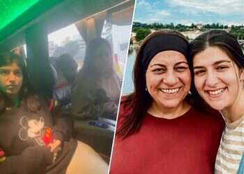 Mali and Liel Yahalomi after being located. Photo: Israel Police Spokesperson's Unit After weeklong search, missing Israeli mother and daughter found in Argentina