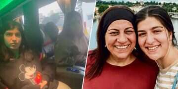 Mali and Liel Yahalomi after being located. Photo: Israel Police Spokesperson's Unit After weeklong search, missing Israeli mother and daughter found in Argentina
