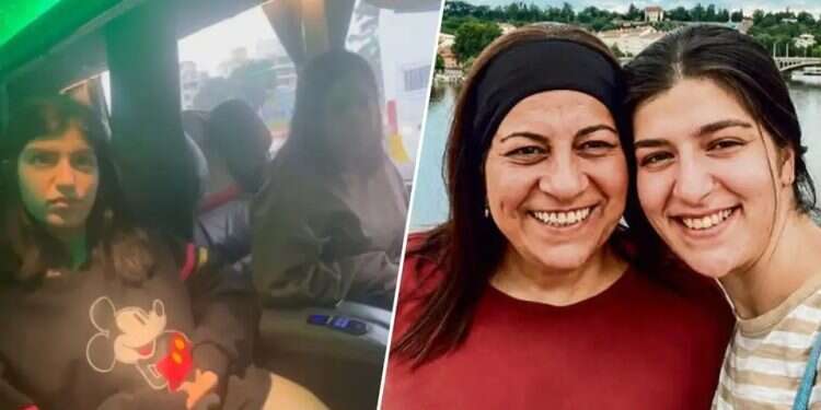 Mali and Liel Yahalomi after being located. Photo: Israel Police Spokesperson's Unit After weeklong search, missing Israeli mother and daughter found in Argentina